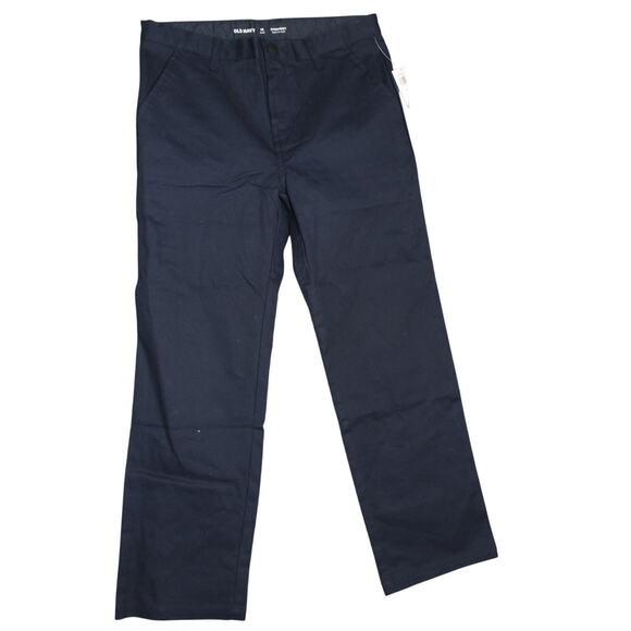 Old Navy Youth 10 Plus adjustable waist Navy Uniform Dress Pants - Picture 1 of 8